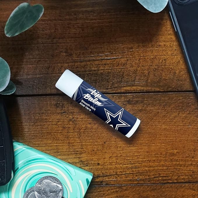 FANMATS 34643 Dallas Cowboys Smooth Mint SPF 15 Lip Balm