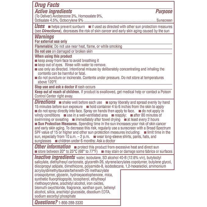 Coppertone Glow with Shimmer Sunscreen Spray SPF 50, Water Resistant Spray Sunscreen, Broad Spectrum SPF 50 Sunscreen Pack, 5 Oz Spray, Pack of 2