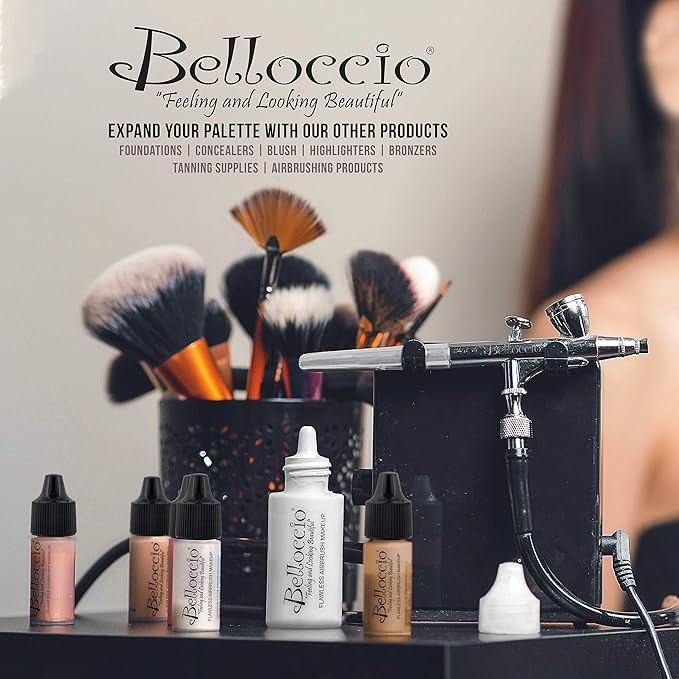 16 Ounce Bottle of Belloccio Makeup Airbrush Cleaner