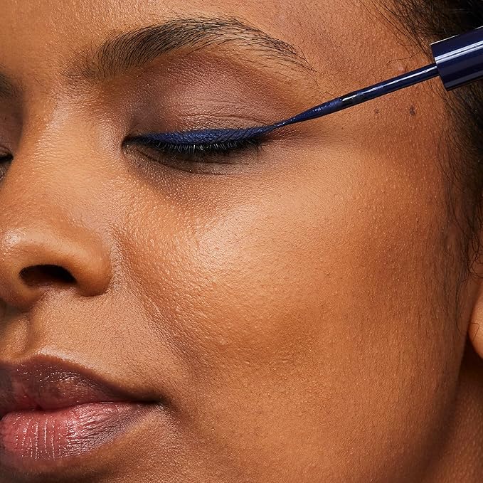 No7 Stay Perfect Liquid Eye Liner - Black - Precision Tip Liquid Eye Makeup - Quick Drying, Smudge Proof Black Eye Liner - Long Lasting Up to 24 Hours (1.7ml) (Pack of 2)