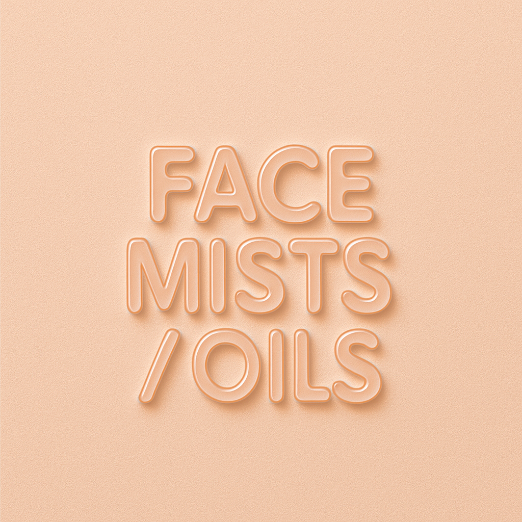 Face mists and face oils category for instant hydration and glow