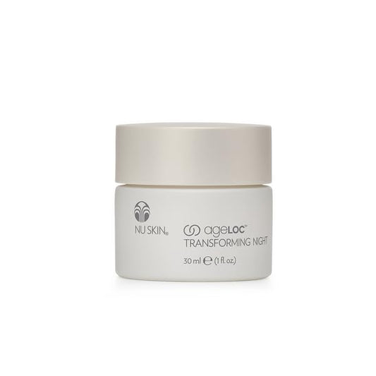 ageLOC Nu Skin Transforming Night | 1 Fl Oz | Anti Aging Face Cream | Face Moisturizer for Dry Skin | Formulated with Hyaluronic Acid & Glucosamine | Skincare Product