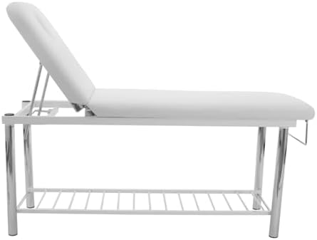 SKINACT Metal Frame Edition of Smart Massage/Facial Bed & Table +600lbs White (Heavy Duty)