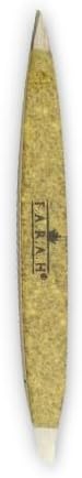 F.A.R.A.H Z-Tweeze Professional Stainless Steel Dual Ended Precision Tweezers- Gold Collection (Sandstone)
