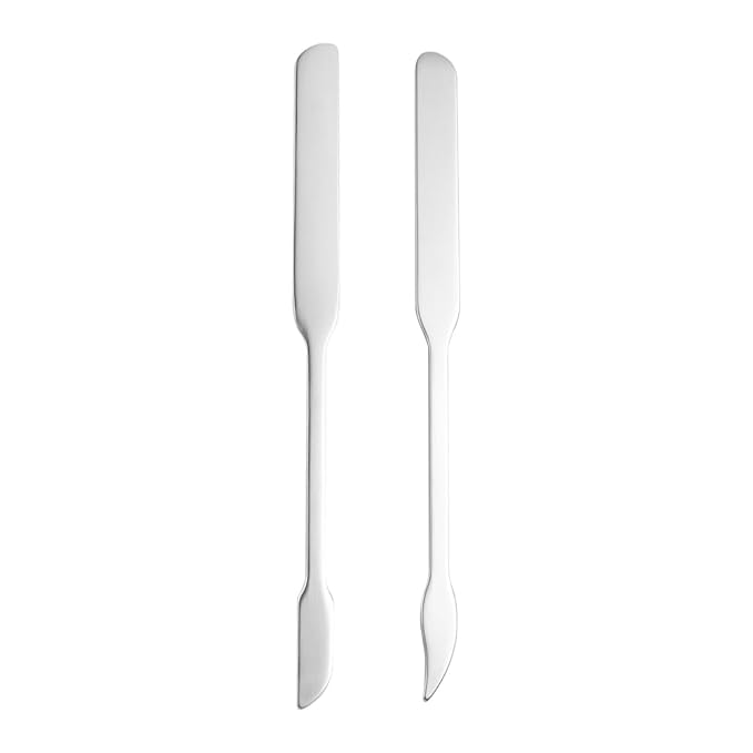 3pcs Cosmetic Mixing Makeup Spatula Nail Art Palette,Spoon