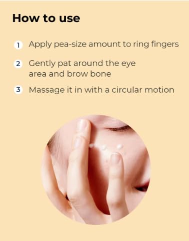 Tristar Advanced Snail Peptide Eye Cream, Anti-Wrinkle, Anti-Aging, Dark Circle Removing, Brightening Night Cream, 73.7% Snail Mucin - 30ml / 1FL Oz – 1 Count