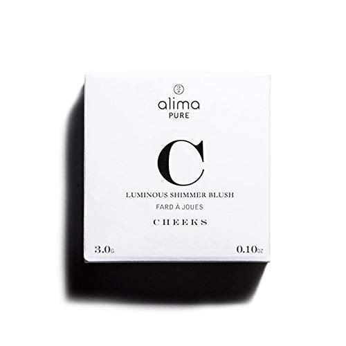 Alima Pure Loose Mineral Blush - Powder Makeup for Cheeks, Satin Matte Finish, Pink, Talc Free, Vegan .15 oz/ 4.5 g