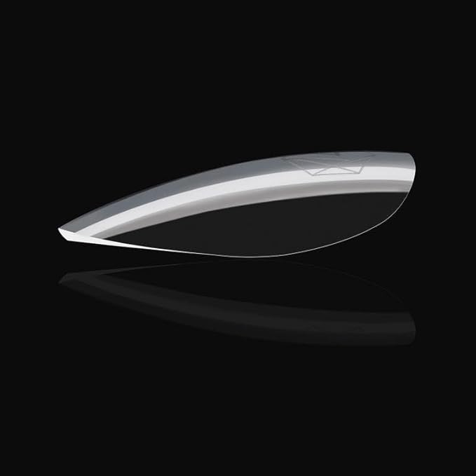 Aprés Gel-X® Almond Box of Nail Tips | 280 Gel-X Tips, Soft Tips, 14 Sizes 00-9 | Half-sizes Included (Natural Almond Short, 280 Count)