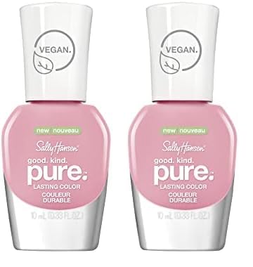 Sally Hansen Good.Kind.Pure Geode to Joy Collection - Nail Polish - Love You Lotus - 0.33 fl oz (Pack of 2)