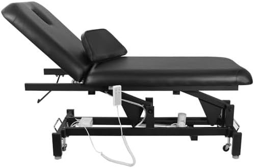 SKINACT Bliss Electric Spa Facial Treatment Table for Medical spa (Black)