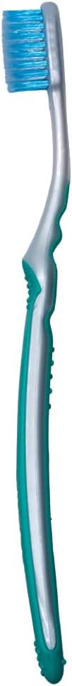 Colgate Slim Soft Toothbrush, Gliding Tips, Compact Soft (Colors Vary) - Pack of 6