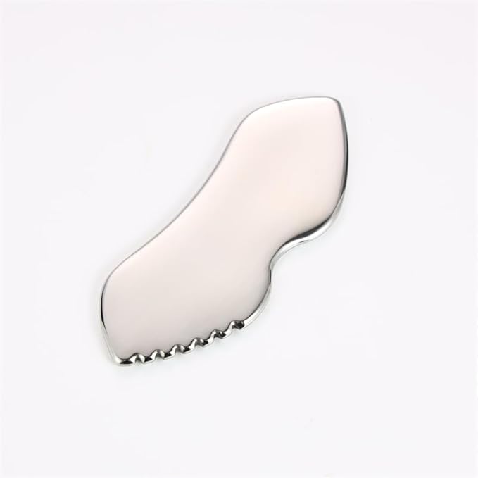 Stainless Steel Gua Sha Facial Tools, Metal Guasha Tool for Face and Body, Gua Shua Scraper for Face Massager Lymphatic Drainage, Facial Sculpting Tool