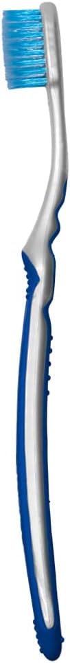 Colgate Slim Soft Toothbrush, Gliding Tips, Compact Soft (Colors Vary) - Pack of 6
