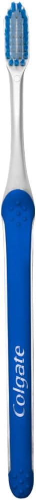 Colgate Slim Soft Toothbrush, Gliding Tips, Compact Soft (Colors Vary) - Pack of 6
