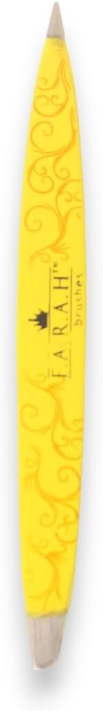 F.A.R.A.H Z-Tweeze Professional Stainless Steel Dual Ended Precision Tweezers- Gold Collection (Sunshine Gold)