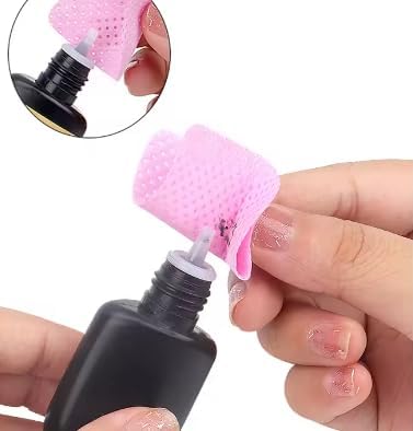 200PCS Disposable Makeup Remover Pads - Lint-Free Cotton Wipes for Nail Polish, Eyelash Glue & Manicure Cleaning, Soft & Gentle - Pack of 200 Makeup Remover Wipes