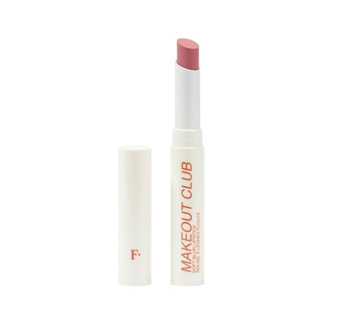 Freck Beauty MAKEOUT CLUB Soft Blur Lipstick – Medium-to-Full Coverage, 8-Hour Wear, Transfer-Proof, Buildable Soft Matte Finish, Wearable Color for All Skin Tones | MUSE (Pink Beige)