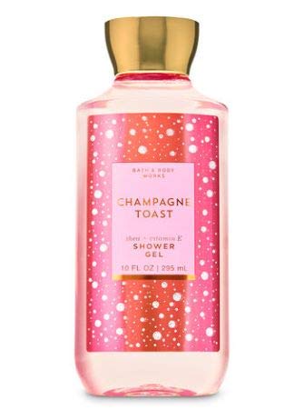 Bath & Body Works - Champagne Toast - Daily Trio - Shower Gel, Fine Fragrance Mist & Super Smooth Body Lotion (Packaging Varies)