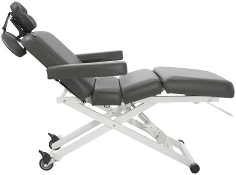 SKINACT Cleo Electric Spa Treatment Table, Facial Massage Bed ADA Compliant (Gray)