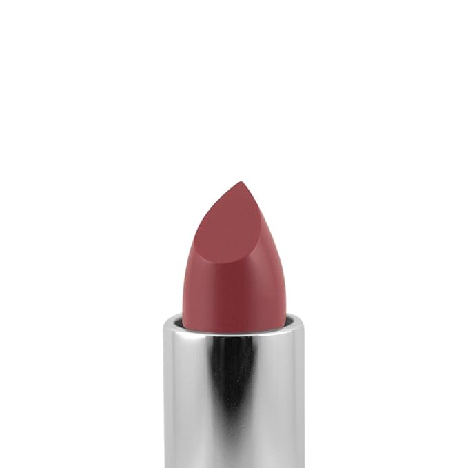 Palladio Herbal Lipstick, Rich Pigmented and Creamy, Infused with Aloe Vera, Chamomile & Ginseng, Prevents Lips from Drying, Combats Fine Lines, Long Lasting Lipstick, Rosebud