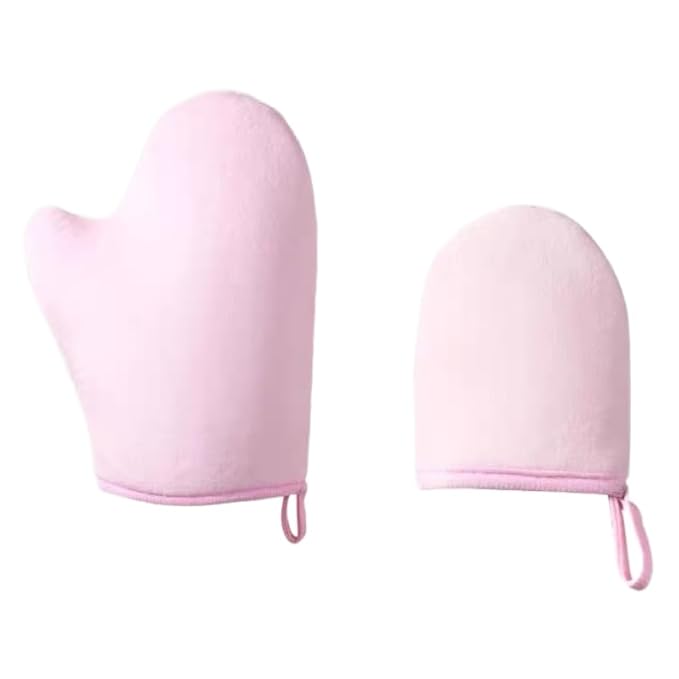 Tanning Mitt, Ultra Soft Tanning Glove for Self Tan with Thumb - Self Tanner Mitt Applicator - Tanning Mitts - The Best Choice for Self Tanner Mitt and Tanning Glove, Ideal for Beach and Poolside