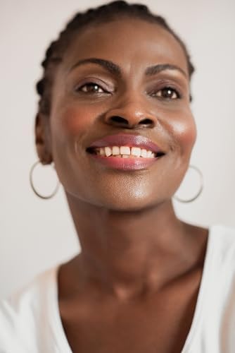 Ere Perez - Natural Carrot Color Pot | For Lips + Cheeks | Buildable, Blendable, Creamy, Vibrant, Satin Finish | Cacao Butter, Avocado + Castor Seed Oil | Vegan, Cruelty-Free, Clean Beauty (Holy)