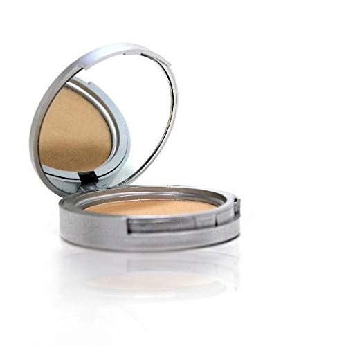 Lauren Brooke Cosmetiques Pressed Foundation, Natural and Organic Makeup (Warm No. 20)