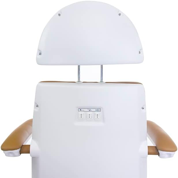 SKINACT Venus Camel Orange Electric Medical Spa Treatment Table/Chair with Free Hand Remote Control