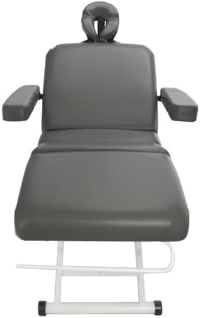 SKINACT Cleo Electric Spa Treatment Table, Facial Massage Bed ADA Compliant (Gray)