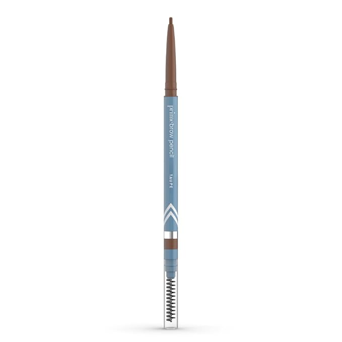 Prime Prometics PrimeBrow Pencil for Mature Women – Ultra-Precise Tip for Natural, Hair-Like Strokes – Smudge-Proof & Long-Lasting Wear – Great for Thinning, Sparse, or Graying Brows (Taupe)