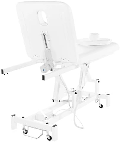 SKINACT Bliss Electric Spa Facial Treatment Table for Medical spa (White)