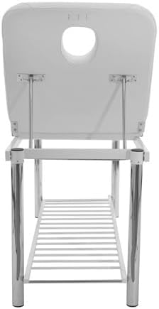 SKINACT Metal Frame Edition of Smart Massage/Facial Bed & Table +600lbs White (Heavy Duty)