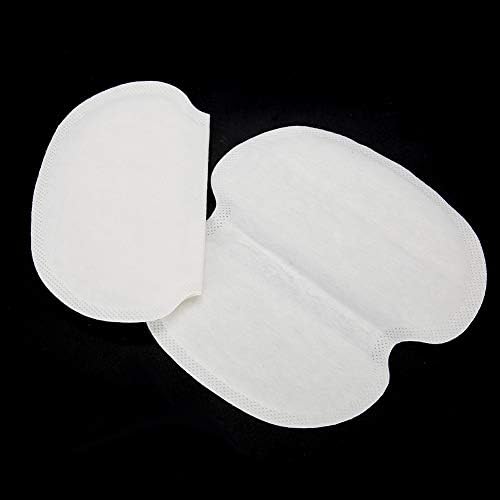 for Under Breasts, Disposable Underarm Sweat Absorbent Pads Unisex Cotton Armpit Sweat Guard (20PCS)