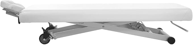 SKINACT Stella Electric Medical Spa Treatment Table (Facial Chair/Bed) ADA Compliant (White)