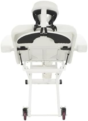 SKINACT Cleo Electric Spa Treatment Table, Facial Massage Bed ADA Compliant (White)