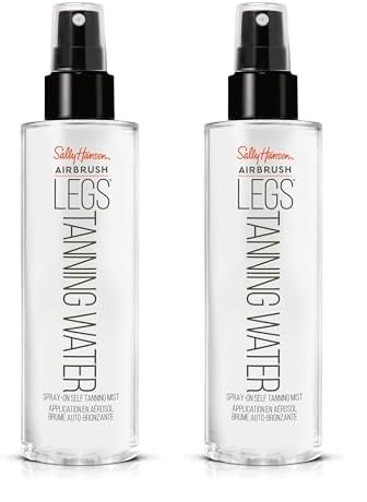 Sally Hansen Airbrush Legs, Tanning Water, 6.76 Oz (Pack of 2)