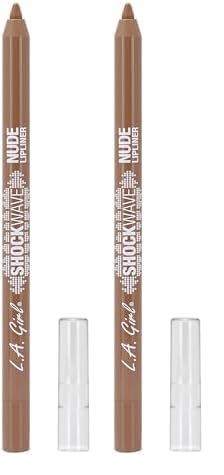 L.A. Girl Shockwave Lipliner, Maple Glaze GP741 (Pack of 2)
