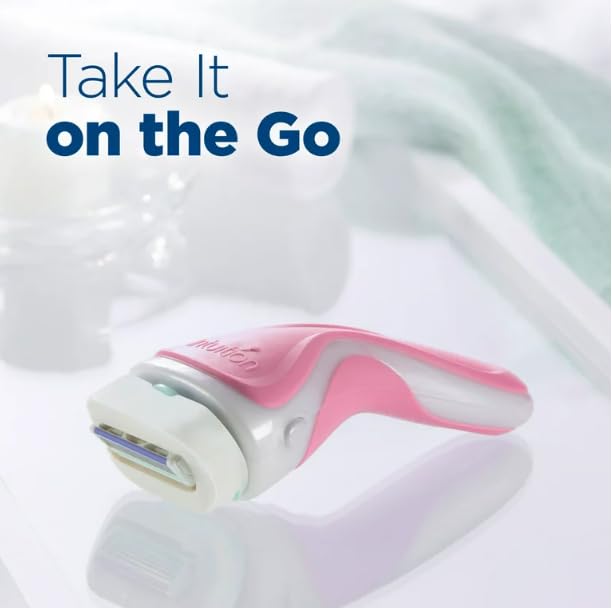 Schick Intuition - Lather & Shave In One Stop - Sweet WaterLily Fresh Floral Scent - Women's Razor Blade Refills - 3 Count Pack of 4 = 12 Cartridges