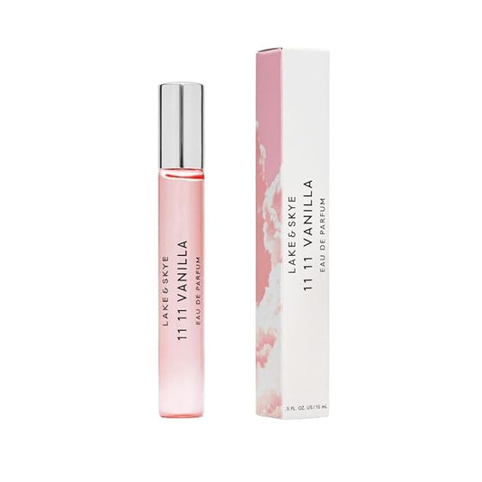 Lake & Skye 11 11 Vanilla Eau de Parfum Purse Spray 15mL, Musk Perfume, Sea Salt, Star Apple, Vanilla Créme, Vegan