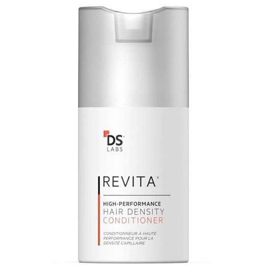 DS Labs Revita Conditioner Travel Size, 100mL - Lightweight, Scalp First Hydration for Fuller Looking, Softer Hair, Thickening Appearance, Sulfate & Silicone Free, Color Safe, For Men & Women