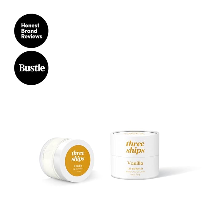 Three Ships Vanilla Lip Exfoliator – 15g