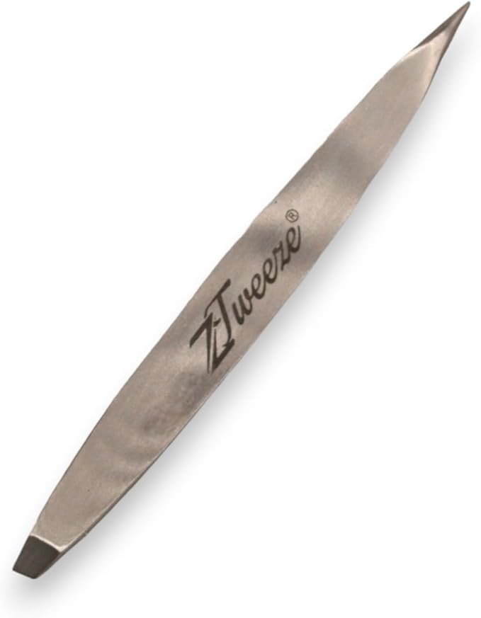 F.A.R.A.H Professional Z-Tweeze Dual Ended Tweezer - Steel Stainless Steel Tweezers