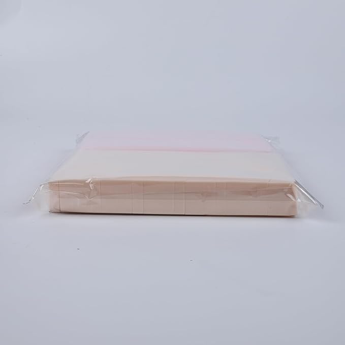 Teenitor 48 Pieces Makeup Sponge Blender For Face Curve Blending, Latex Free Small Wedge Shaped Smooth Apply Beauty Sponge Applicator For Liquid Cream Foundation Halloween Costume Festival Makeup