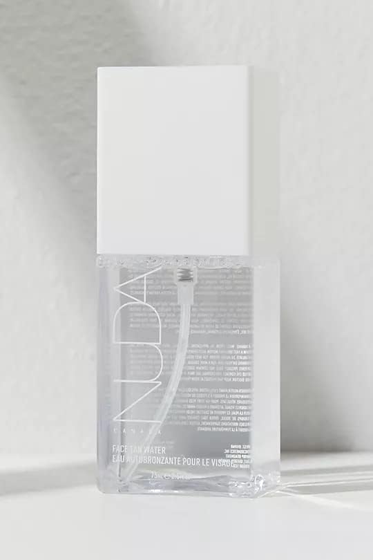 Nuda Face Tan Water | Lightweight and Clear Self Tan Face Mist | Cruelty Free Face Tanner Water with Natural Ingredients | Buildable Spray Tan Solution (75 mL)