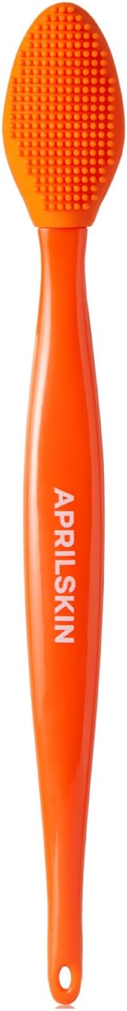 APRILSKIN Pore Cleansing Facial Silicone Brush | for Blackheads Removal & Face Scrubber | Gentle Exfoliation | Deep Pore Cleaning Massager | Pairs with Aprilskin's Carrotene Cleansing Balm