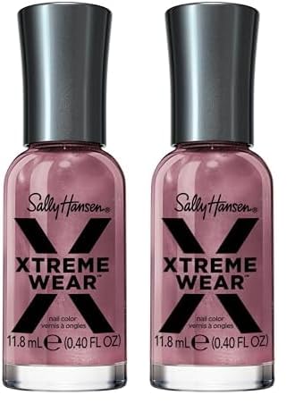 Sally Hansen Xtreme Wear, Angel Energy, Nail Polish, Doesn't Chip, Beautiful Colors, Long Lasting, Fade Resistant, Easy to Apply, 0.4oz (Pack of 2)