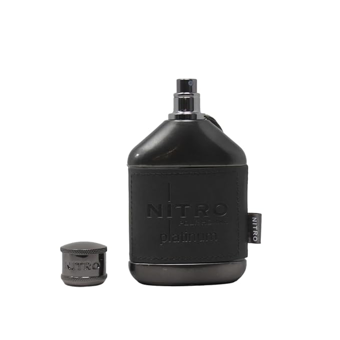 Nitro Platinum Eau De Parfum - Luxurious Fruity Amber - 3.4 Fl Oz