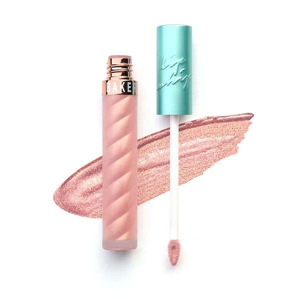 Beauty Bakerie Lip Whip Liquid Lipstick for Women, Waterproof Lip Gloss, Tint, Stain Long Lasting Hydrating Moisturizer, Matte or Metallic, 3.5mL, Rosé Posé