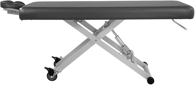 SKINACT Stella Electric Medical Spa Treatment Table (Facial Chair/Bed) ADA Compliant (Gray)