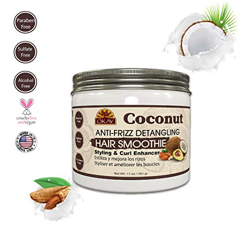 Okay coconut anti frizz detangling